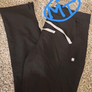 FIGS black scrup pants size MEDIUM TALL in LIKE NEW CONDITION